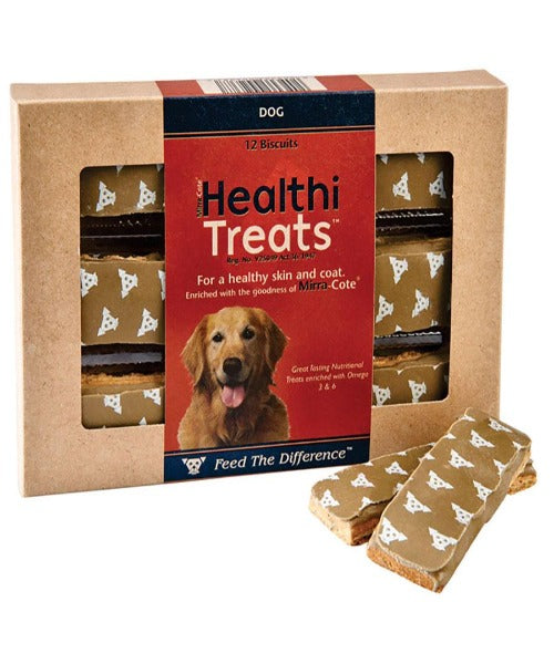 KYRON HEALTHY TREATS MIRRACOTE FOR HEALTHY SKIN AND COAT 12 BISCUITS - Pet Mall