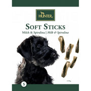 Hunter - Soft Sticks Milk and Spruilina Dental Snacks - 90g - Pet Mall 