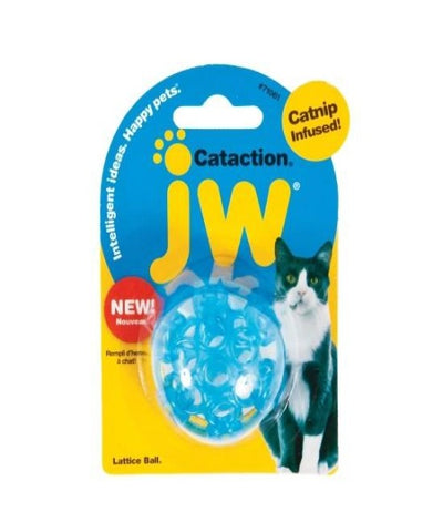 JW Cataction Lattice Ball Cat Toy
