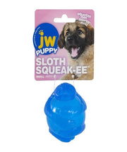 JW Sloth Squeak-ee Ball Puppy Toy