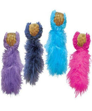 KONG Cork Ball Cat Toy, available in Pink, Turquoise, Navy or Purple - Pet Mall