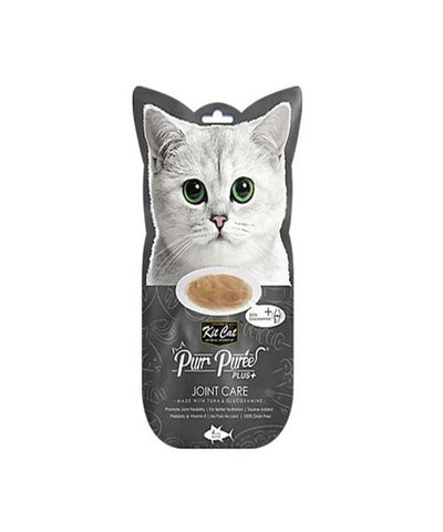 Kit Cat Purr Puree Plus Joint Care Cat Treats 4 x 15g