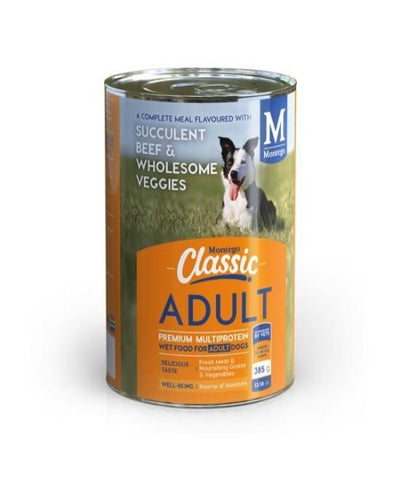 Montego Classic Tender Chicken & Nutritious Veggies Canned Adult Dog Food - Pet Mall 