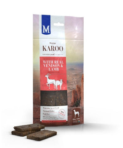 Montego Karoo Venison & Lamb Meat Bits Dog Treats