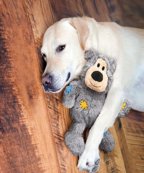 KONG Wild Knots Bear Plush Dog Toy - Pet Mall