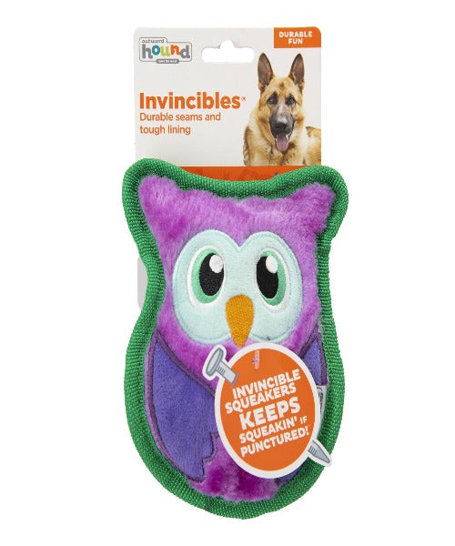 Outward Hound Invincibles Mini Owl Dog Toy