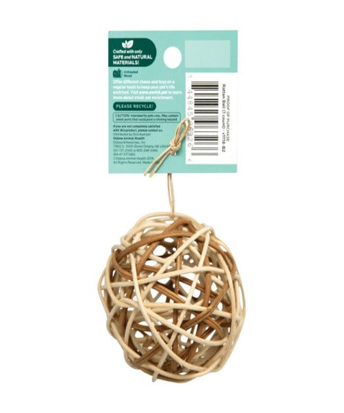 Oxbow Enriched Life Rattan Ball Small Pet Teat Toy