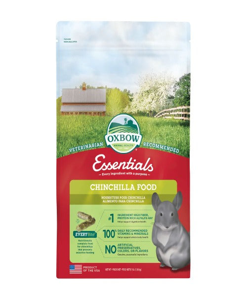 Oxbow Essentials Chinchilla Small Pet Food