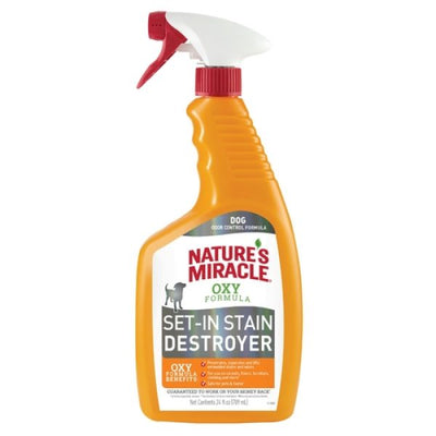 Natures Miracle Dog Oxy Set-in Stain Destroyer Spray 790ml