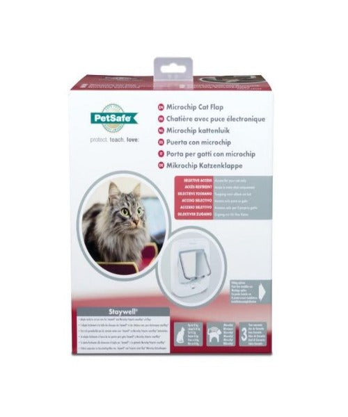 PetSafe White Microchip Cat Flap – The Pet Tack Shop