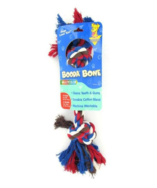 2knot Rope Bone Petmate Booda 2-Knot Rope Dog Bone – The Pet & Tack Shop