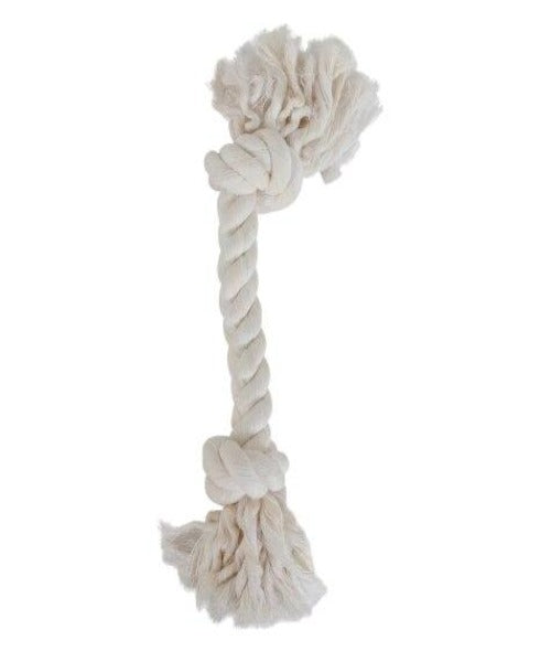Petmate Booda 2-Knot Rope Dog Bone – The Pet & Tack Shop