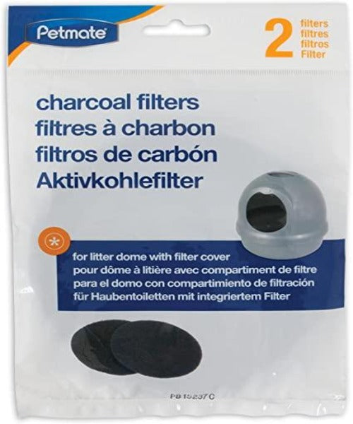 Petmate Booda Dome Cat Litter Box Filter 2-pack – The Pet Tack Shop