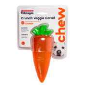 Petstages Crunch Veggies Carrot Large Dog Toy