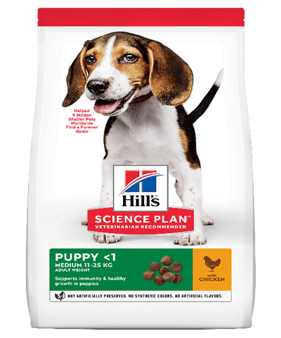 Hill's™ Science Plan™  Canine Puppy Medium Chicken - Pet Mall