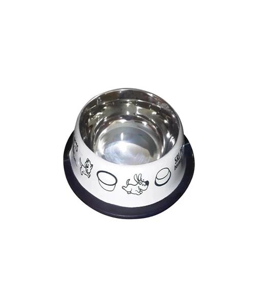 Puppy/Kitten Printed  Stainless Steel Bowl - Pet Mall