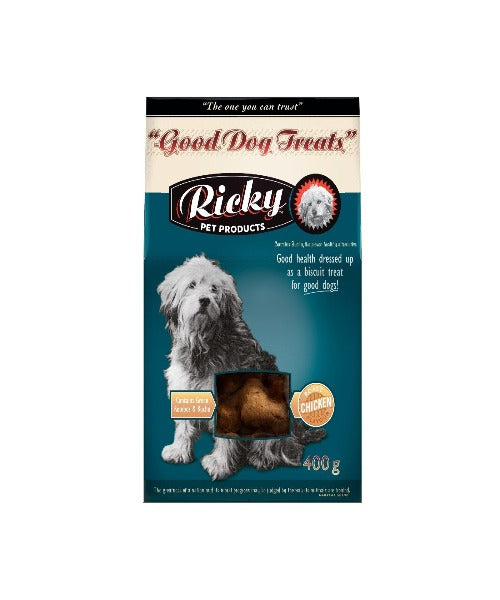 Ricky Litchfield Good Dog Treats Roast Chicken 400g - Pet & Tack Shop