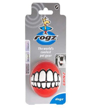 Rogz Ballz Grinz Treat Ball Dog Toy
