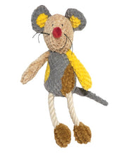 Rosewood Mister Twister Rope and Plush Molly Mouse Dog Toy