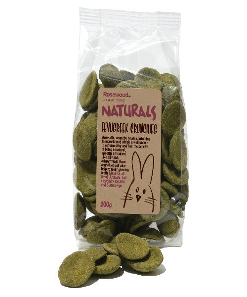 Rosewood Naturals Fenugreek Crunchies Small Pet Treat