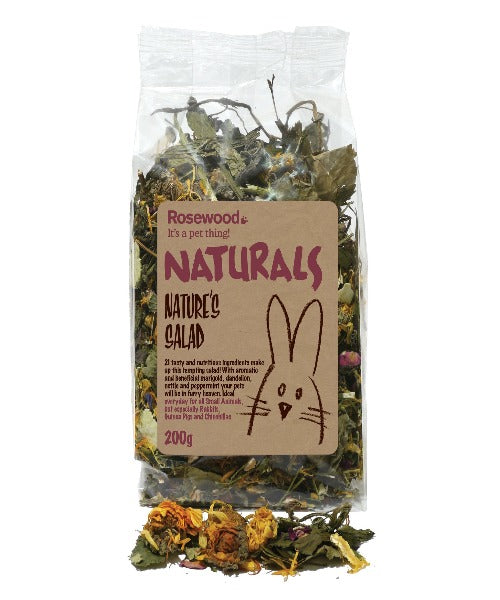 Rosewood Naturals Natures Salad For Small Pet Feed