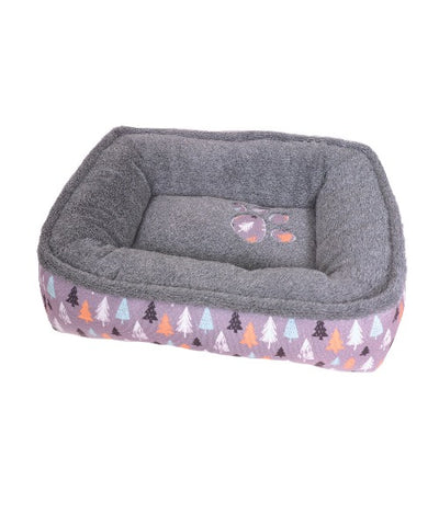 Rosewood Winter Forest Snuggle Pet Bed
