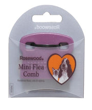 Rosewood Salon Grooming Mini Flea Comb - Pet Mall