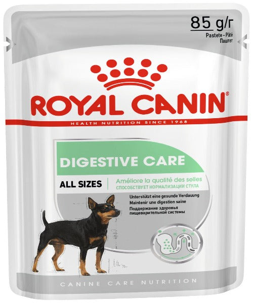 Royal Canin Digestive  Care Loaf Adult Wet Dog Food Pouches 12 x 85g