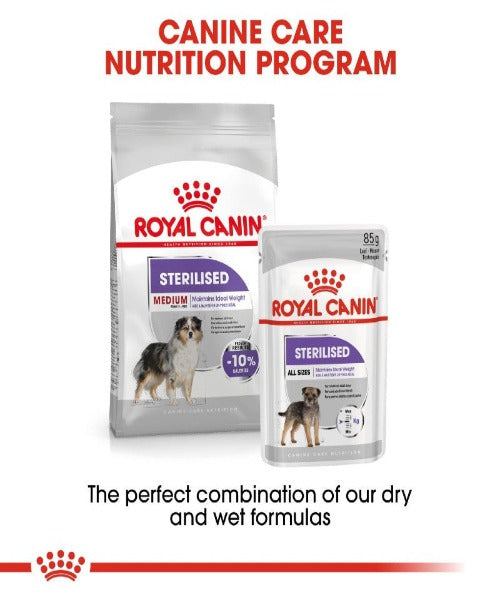 Royal Canin Sterilised Medium Adult Dog Food
