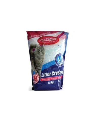 PetsChoice Silica Cat Litter 1.8 KG (x8) - Pet Mall