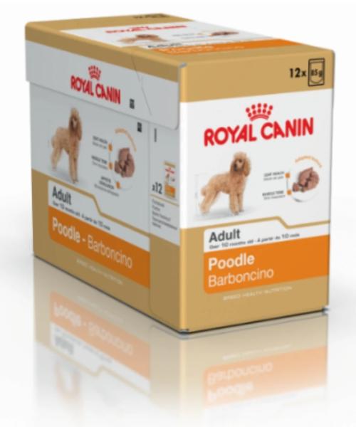 Royal Canin Poodle Dog Food Pouches 12 x 85g - Pet Mall 