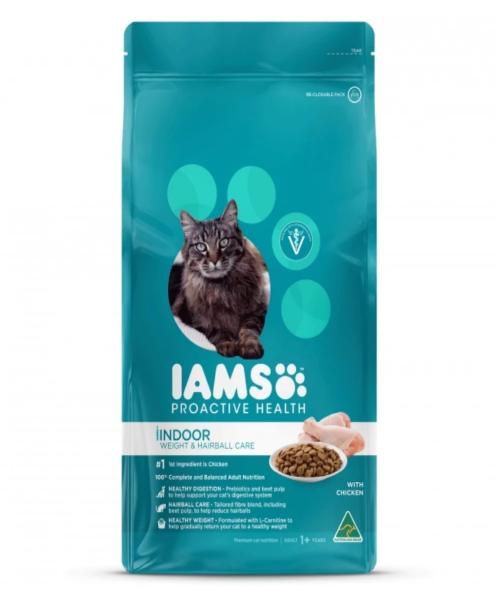 IAMS Indoor Weight & Hairball Care with Chicken Cat Food - Pet Mall 