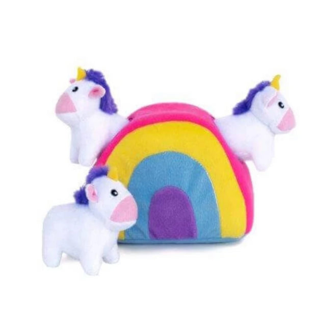 Zippy Burrow Unicorns in Rainbow - Pet Mall 