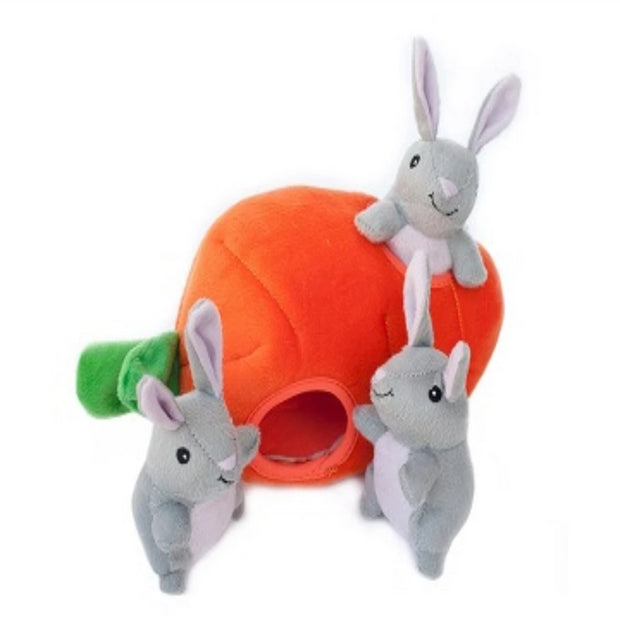 Zippy Burrow Bunny 'n Carrot - Pet Mall 