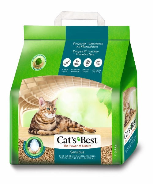 Cat’s Best – Sensitive Pellets – ECO Firm Clumping Cat Litter - Pet Mall