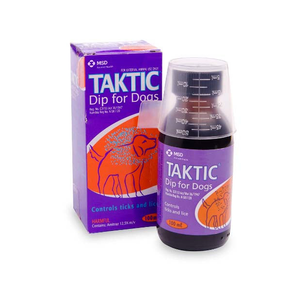 TAKTIC FOR DOGS 100 ML - Pet Mall