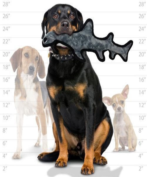 Tuffy Ocean Hammerhead Dog Toy