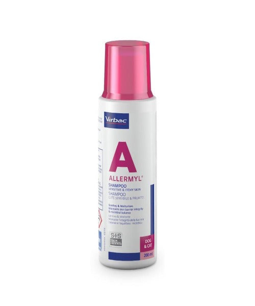 VIRBAC ALLERMYL SHAMPOO FOR DOGS AND CATS 200ML