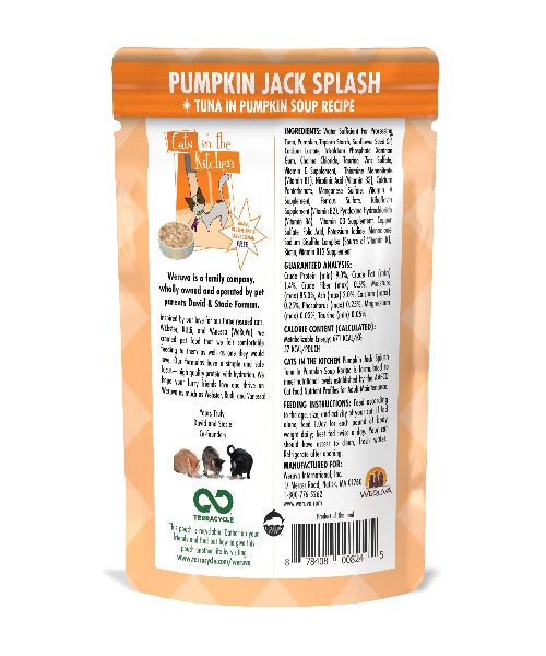 Weruva Pumpkin Jack Splash in Gravy Pouches Cat Food