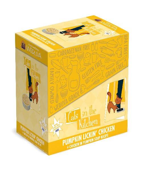 Weruva Pumpkin Lickin' Chicken in Gravy Pouches Cat Food