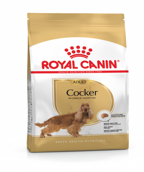 Royal Canin Cocker Adult Dog Food 12 KG - Pet Mall 