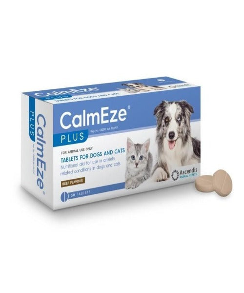 Calmeze Plus Tablets for Dogs & Cats 30's
