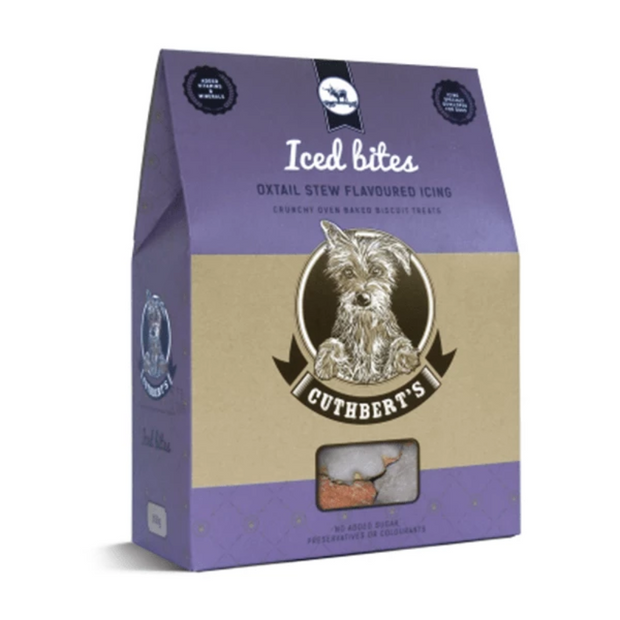 Cuthbert’s Iced Bites Oxtail Flavoured Dog Biscuits - Pet Mall