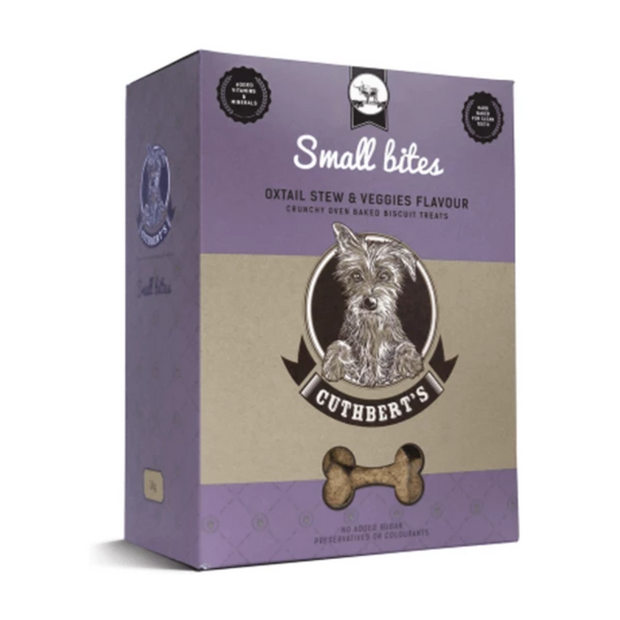 Cuthbert's Oxtail Stew and Veggies Flavour Big & Small Bites Dog Biscuits - Pet Mall