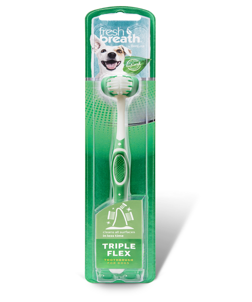 Tropiclean Triple Flex Toothbrush – The Pet Tack Shop