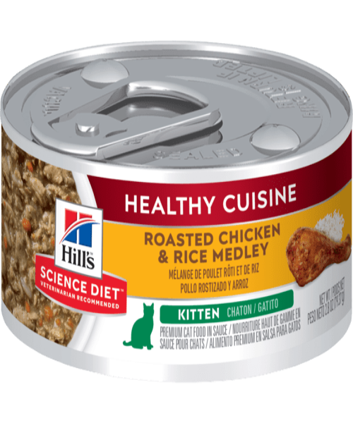 Hill's™ Science Plan™Chicken & Rice Canned Kitten Food 79g x 12 - Pet Mall