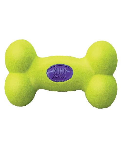 KONG Airdog Squeaker Bone Tennis Ball - Pet Mall