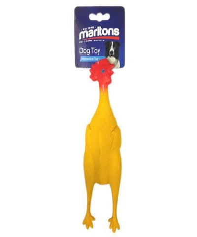 Marltons Latex Chicken Dog Toy