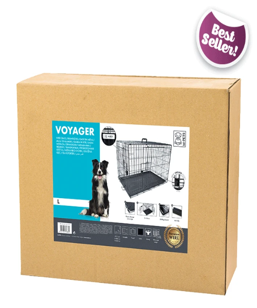 M-PETS Voyager Wire Dog Crate - Pet Mall 
