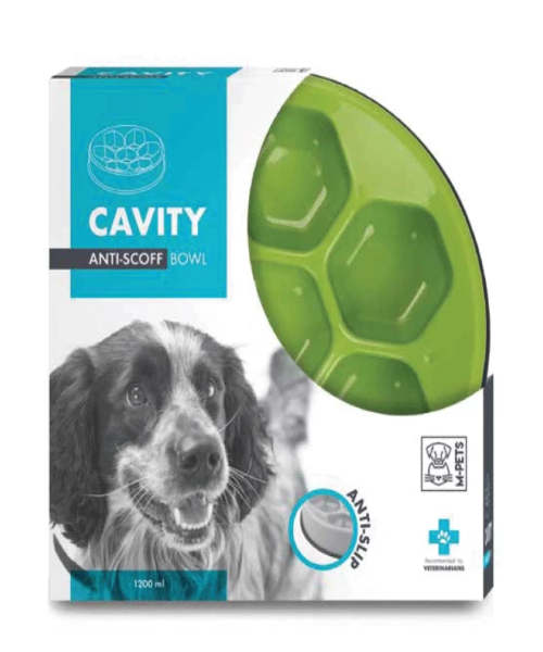 M-PETS Anti-Scoff Cavity Bowl - Pet Mall